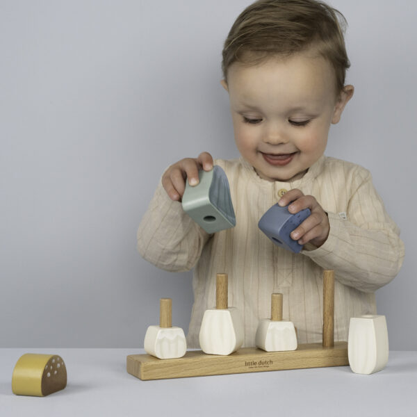 Stacking Puzzle Mushrooms - Forest Friends FSC